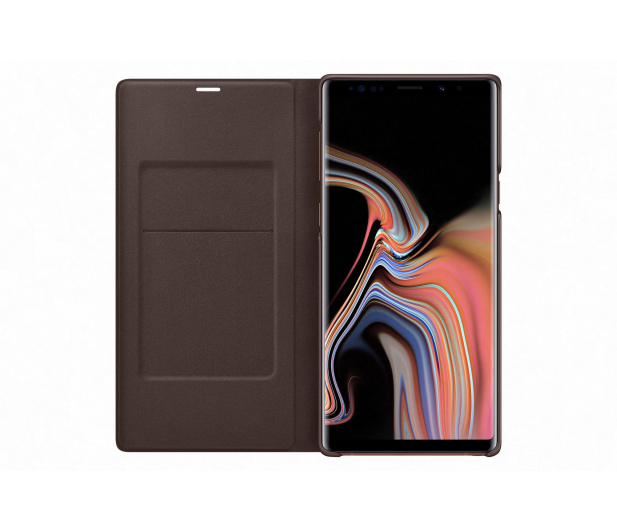 ETUI LED View Cover do Samsung Galaxy Note 9 brązowy - 441245 - zdjęcie 4